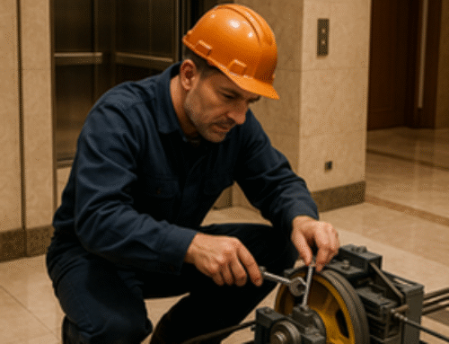 Contoh Post: Kegiatan Perbaikain Lift