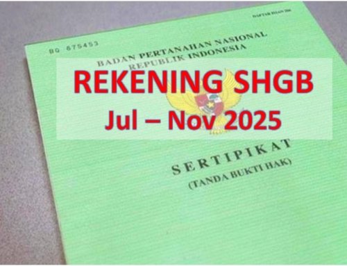 Rekening Bank SHGB Jul – Nov 2025